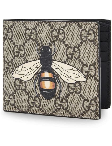 gucci bee wallet review.